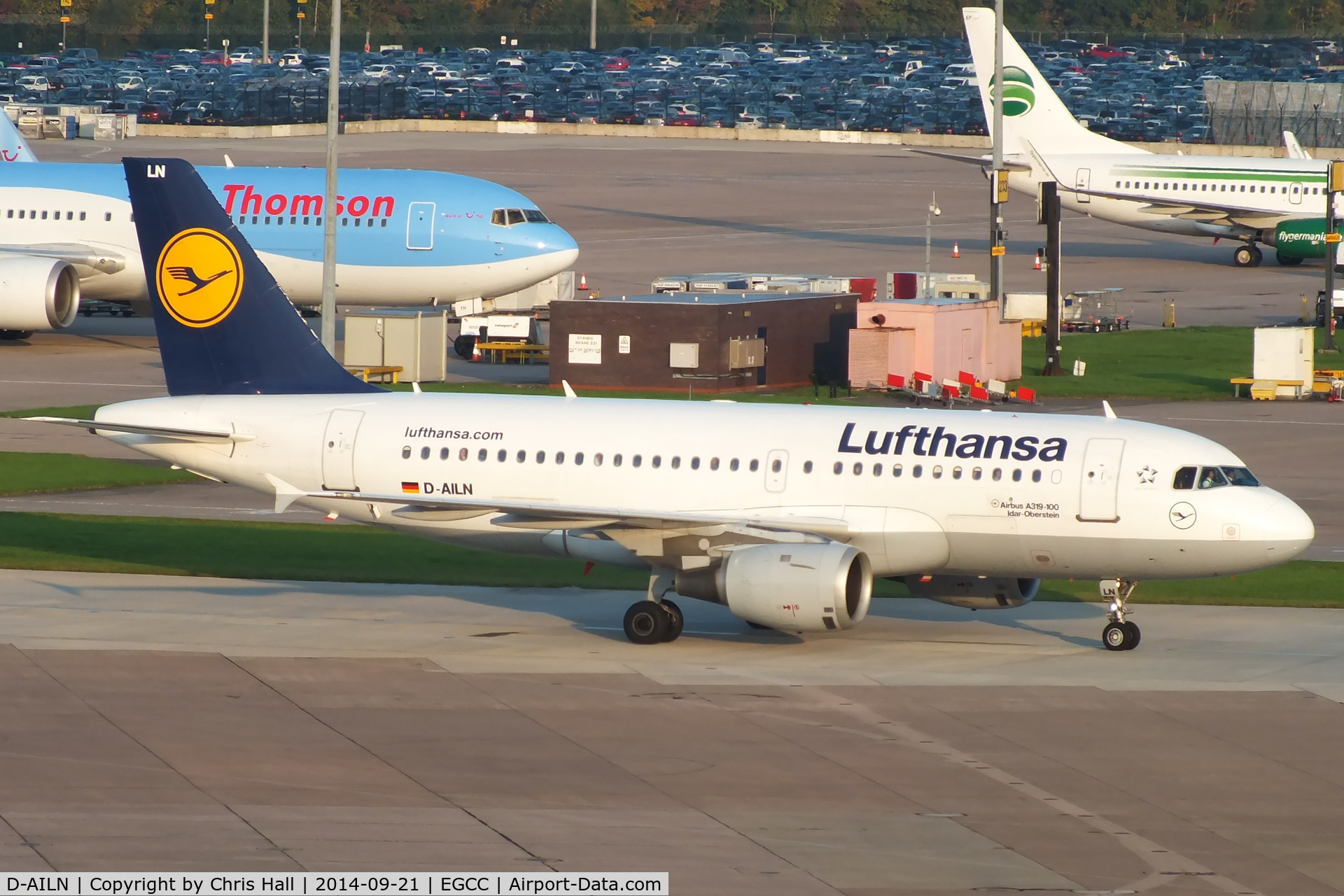 D-AILN, 1997 Airbus A319-114 C/N 700, Lufthansa