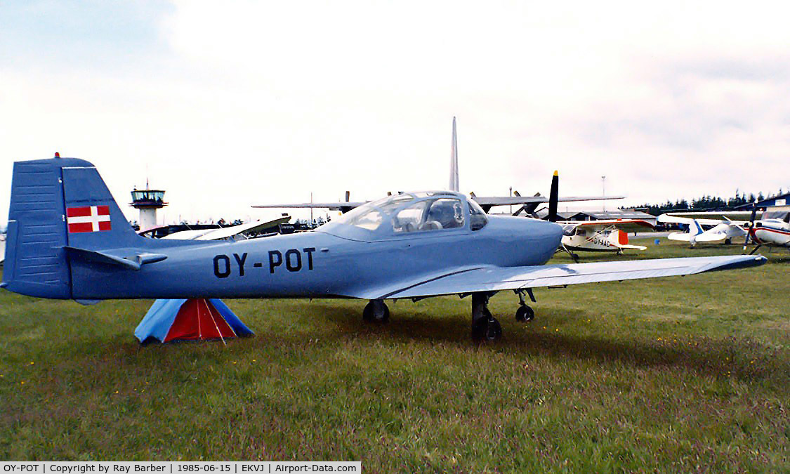 OY-POT, 1959 Focke-Wulf FWP-149D C/N 016, Piaggio FWP-149D [016] Stauning~OY 15/06/1985