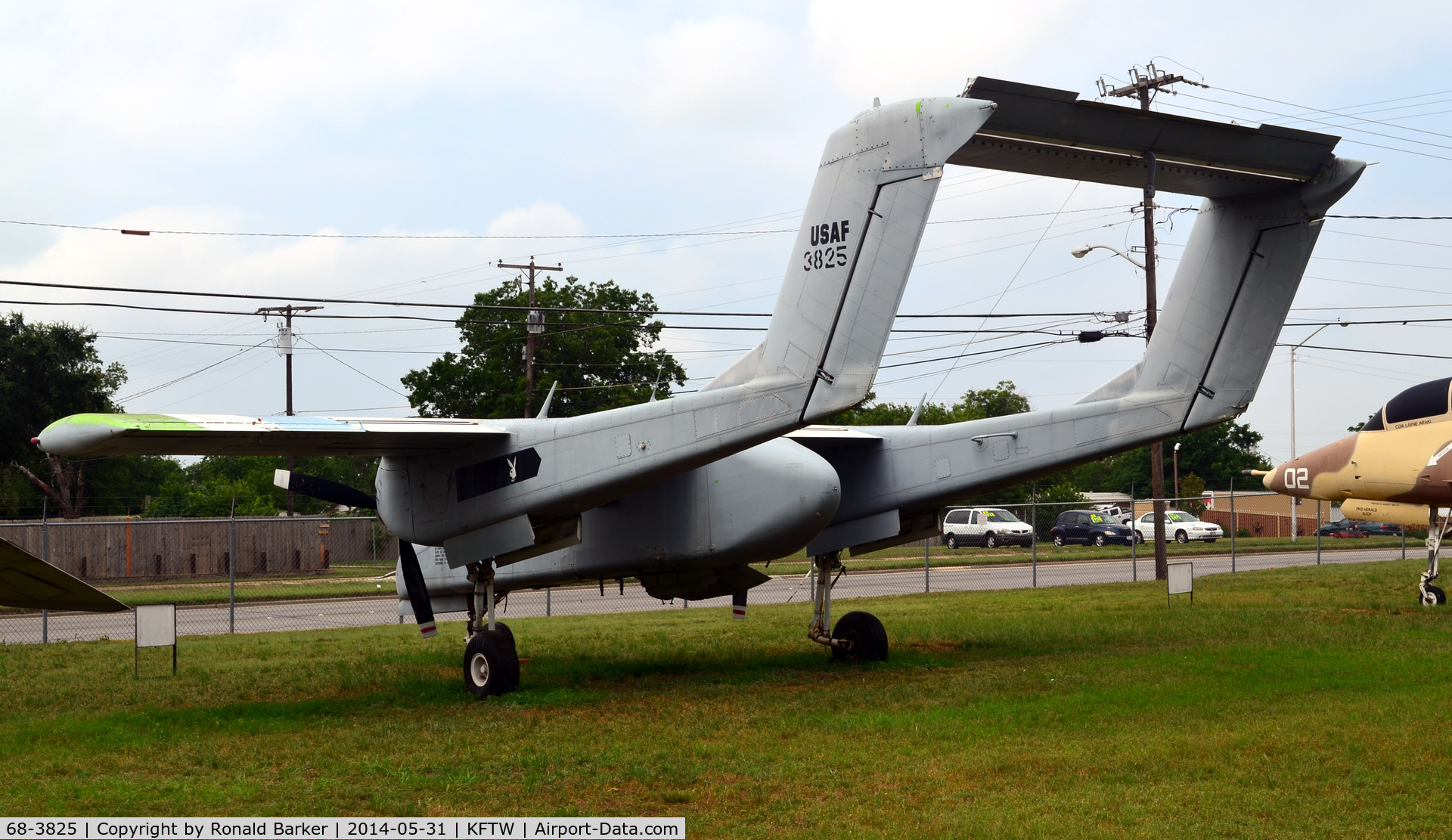 68-3825, 1968 North American Rockwell OV-10A Bronco C/N 321-151, Fort Worth Aviation Museum