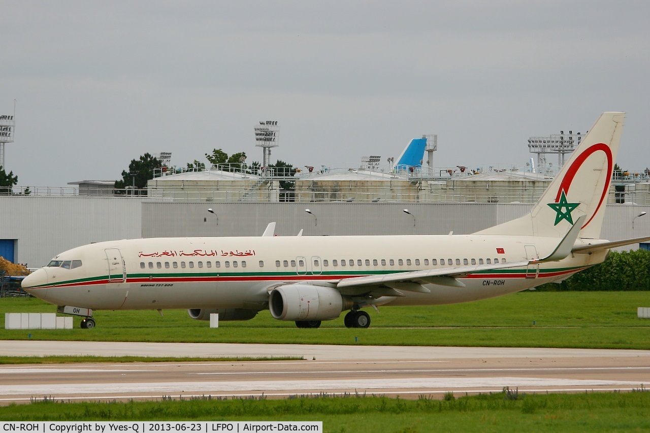 CN-ROH, 2006 Boeing 737-85P C/N 33978, Boeing 737-85P, Taxiing after Landing Rwy 26, Paris-Orly Airport (LFPO-ORY)