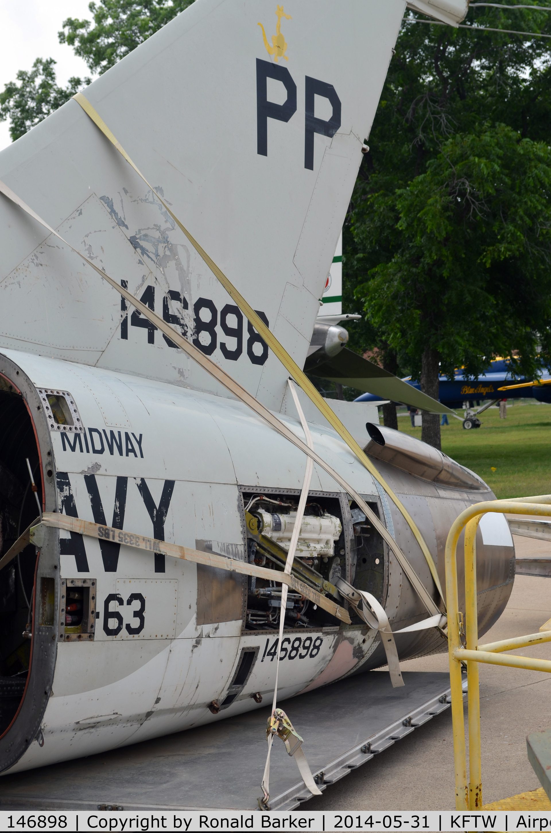 146898, Vought RF-8G Crusader C/N 728, Fort Worth Aviation Museum