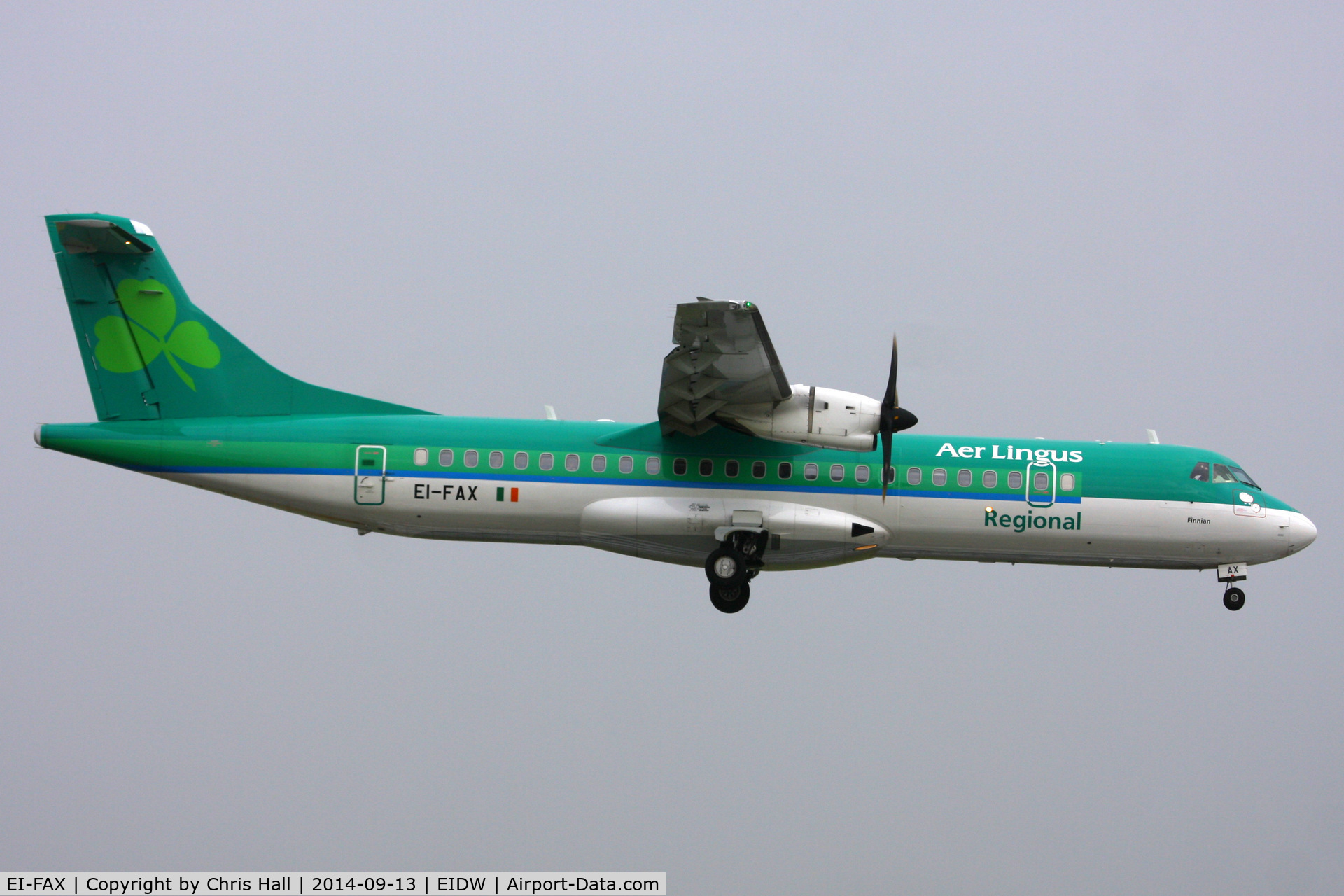 EI-FAX, 2013 ATR 72-600 (72-212A) C/N 1129, Aer Lingus Regional