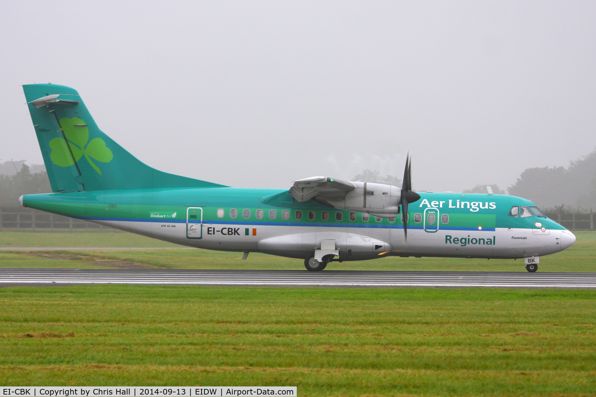 EI-CBK, 1990 ATR 42-300 C/N 199, Aer Lingus Regional