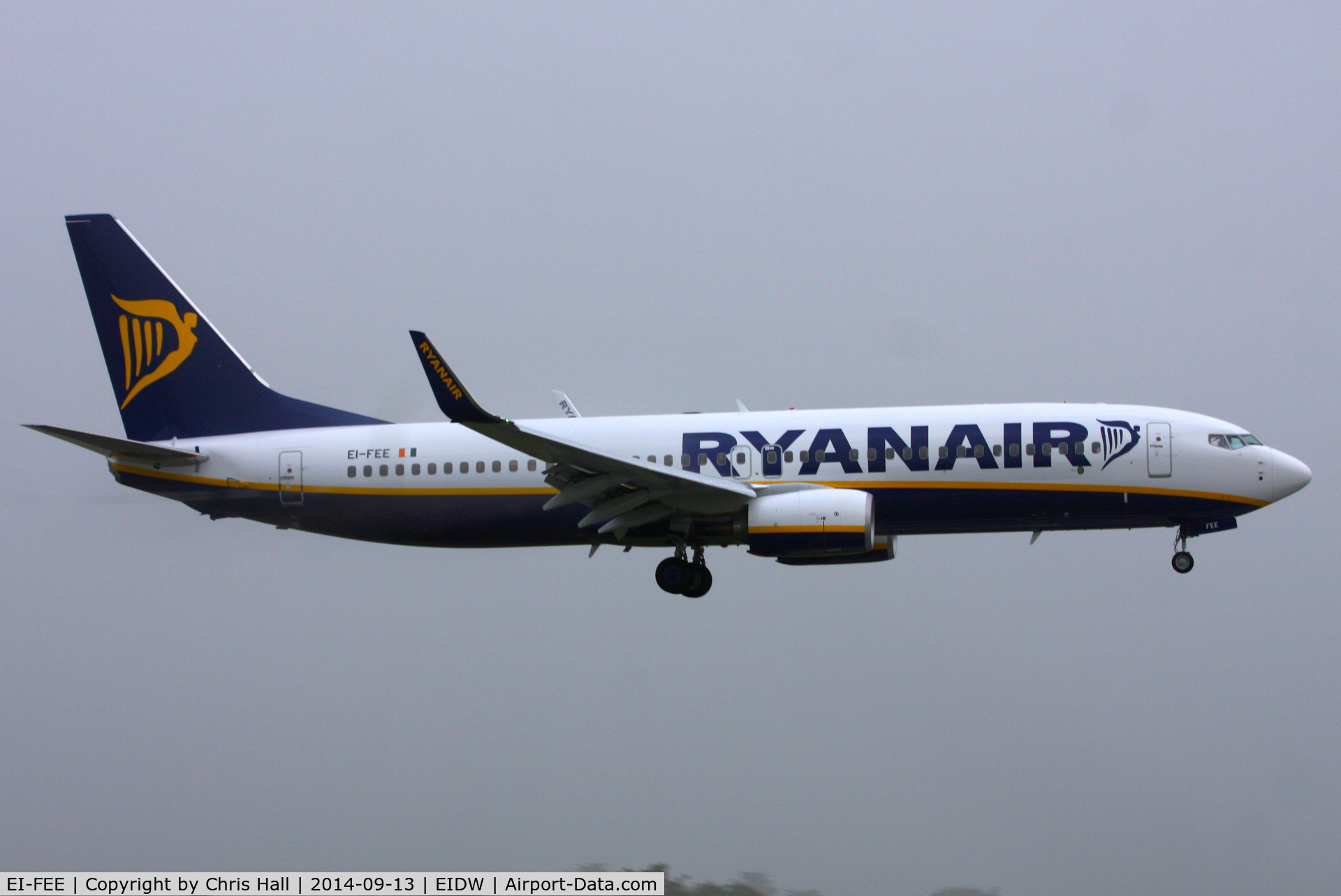 EI-FEE, 2014 Boeing 737-8AS C/N 44686, Ryanair