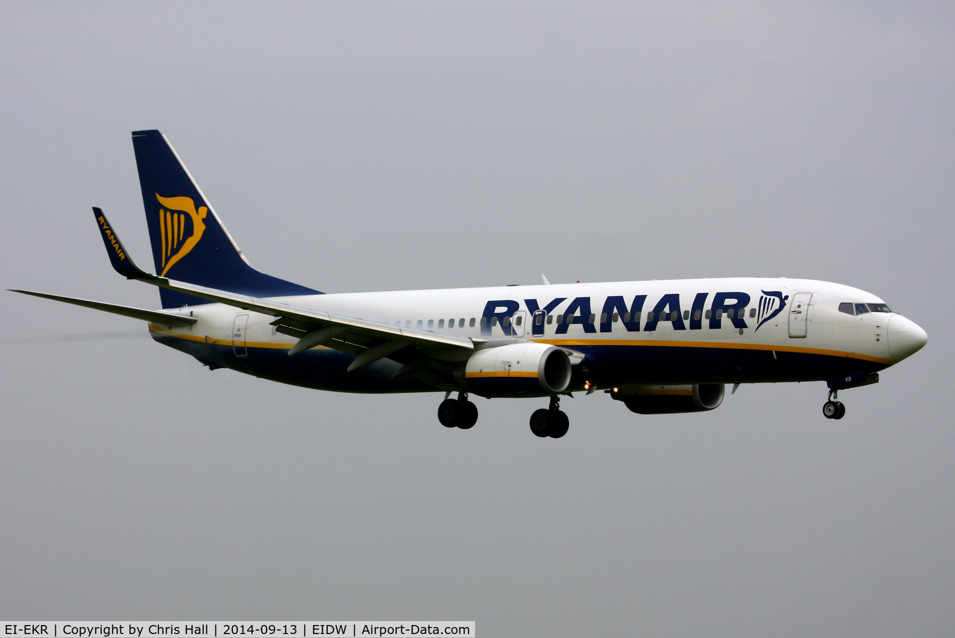 EI-EKR, 2010 Boeing 737-8AS C/N 38503, Ryanair