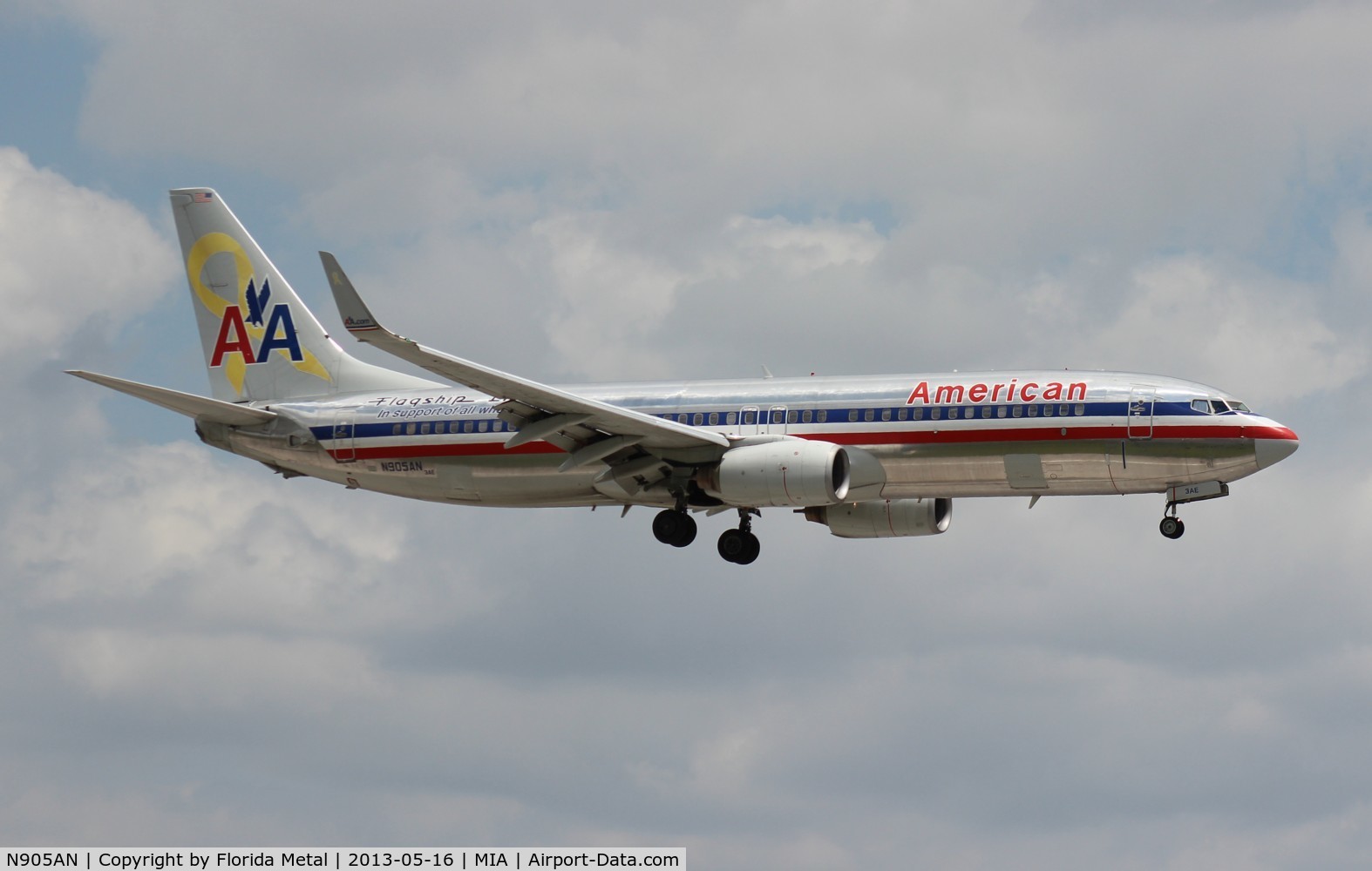 N905AN, 1999 Boeing 737-823 C/N 29507, American 737-800