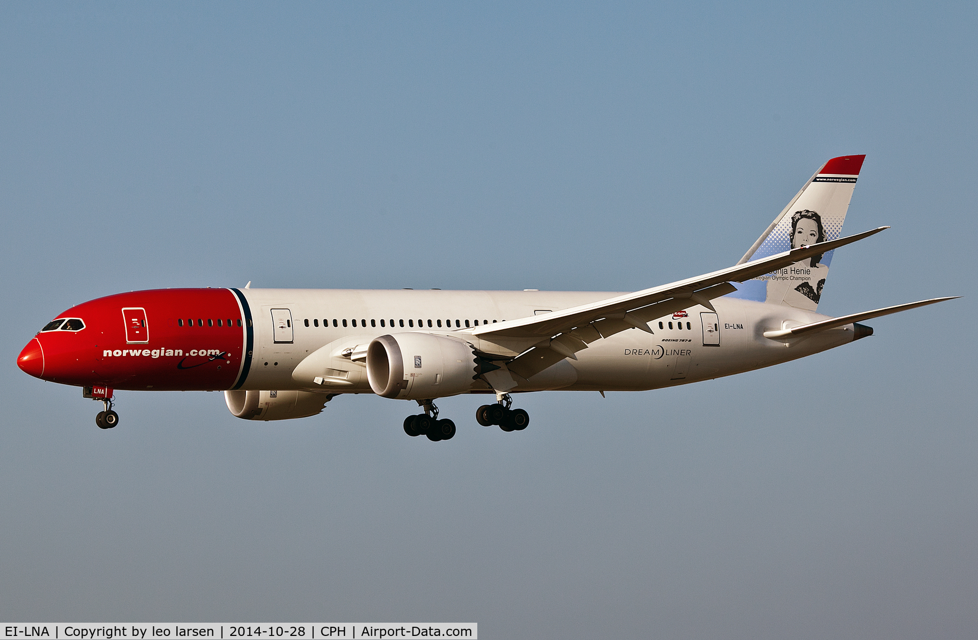 EI-LNA, 2013 Boeing 787-8 Dreamliner C/N 35304, Copenhagen 28.10.14