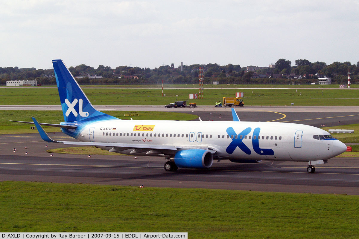 D-AXLD, 2007 Boeing 737-8FH C/N 35093, Boeing 737-8FH [35093] (XL Airways Germany) Dusseldorf~D 15/09/2007