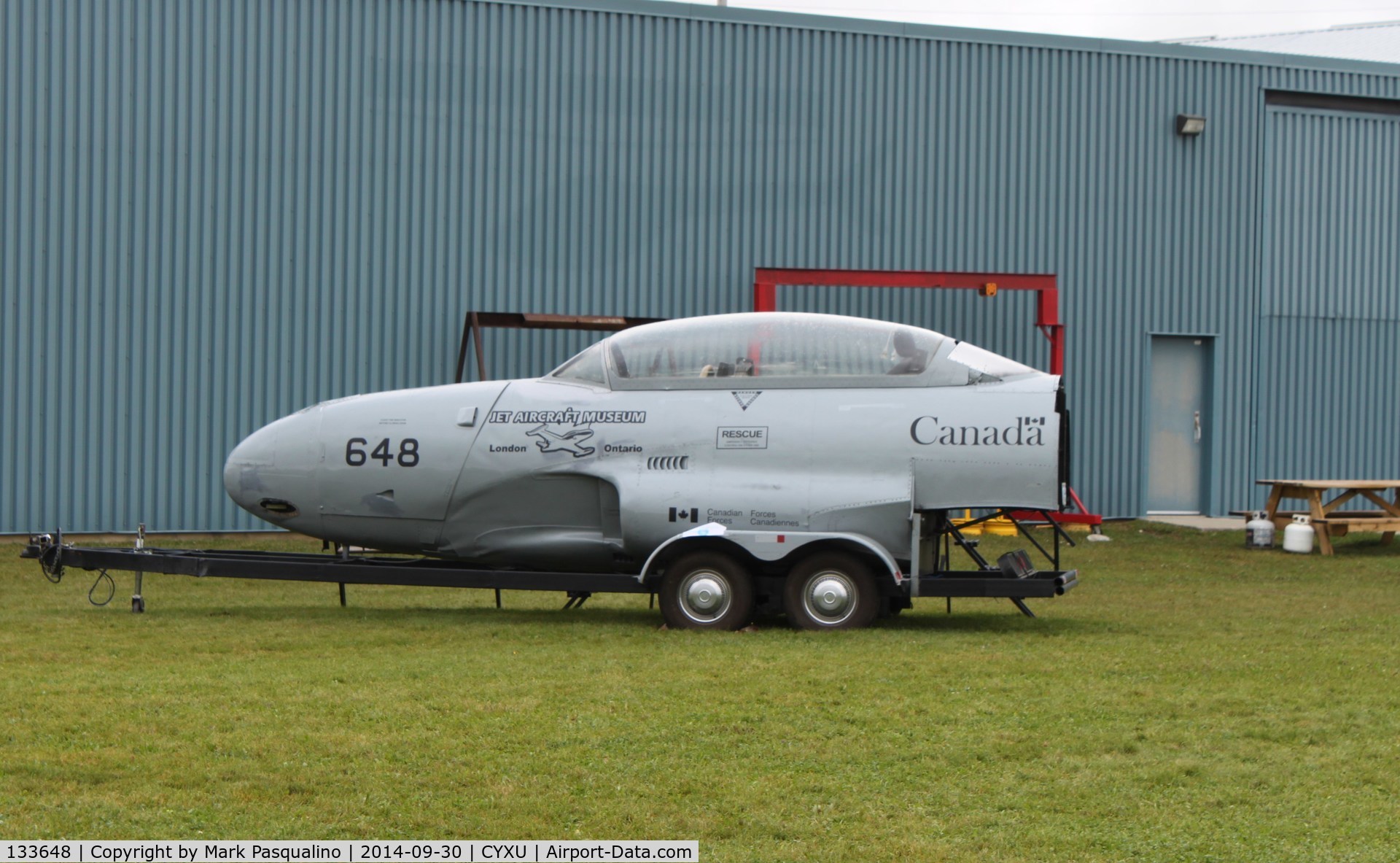 133648, Canadair CT-133 Silver Star 3 (CL-30) C/N T33-648, Canadair CT-133