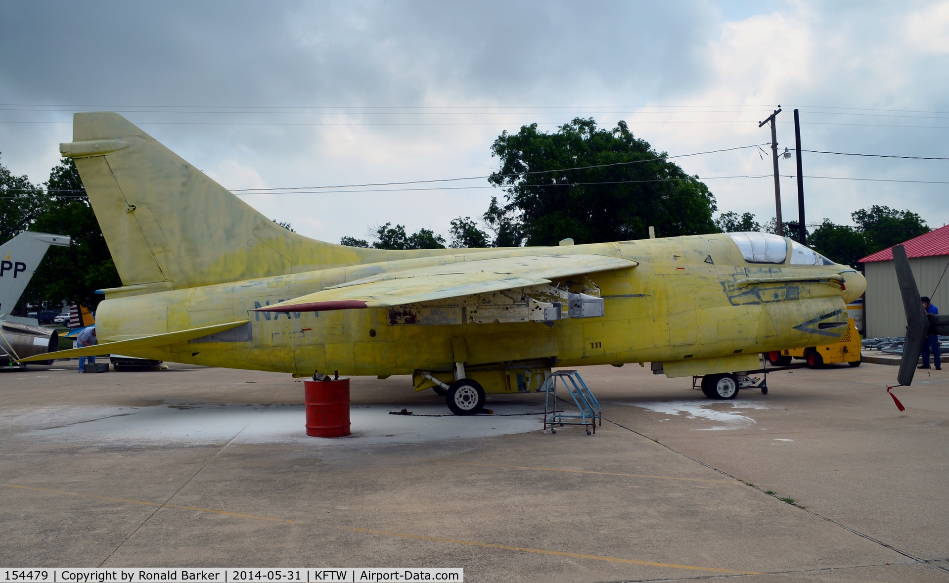 154479, LTV A-7B Corsair II C/N B-119, Fort Worth Aviation Museum