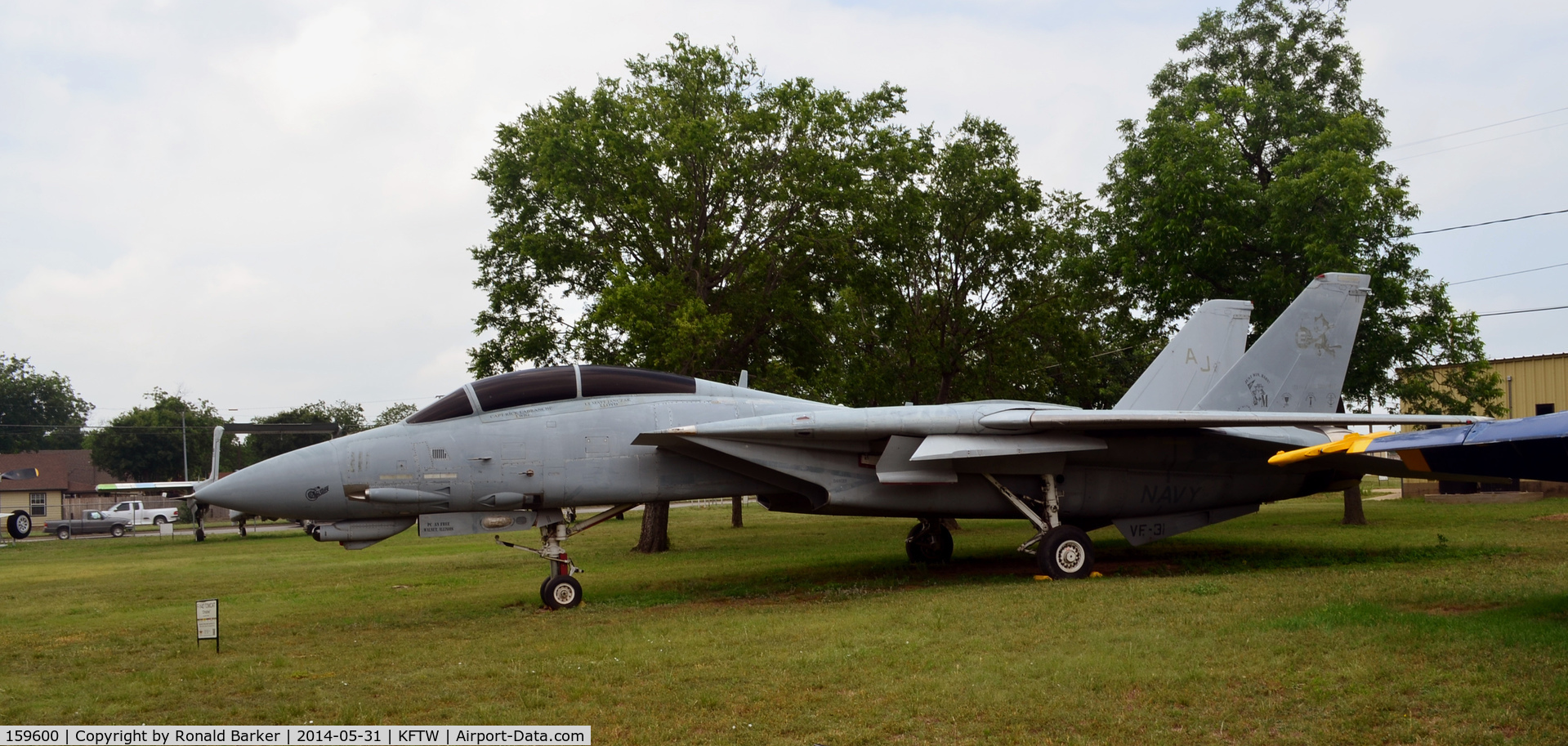 159600, Grumman F-14D Tomcat C/N DR-5, Fort Worth Aviation Museum