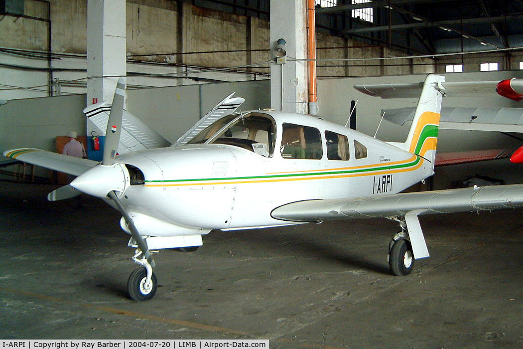 I-ARPI, 1979 Piper PA-28RT-201T Turbo Arrow IV C/N 28R-7931273, Piper PA-28RT-201T Turbo Arrow IV [28R-7931273] Milan-Bresso~I 20/07/2004