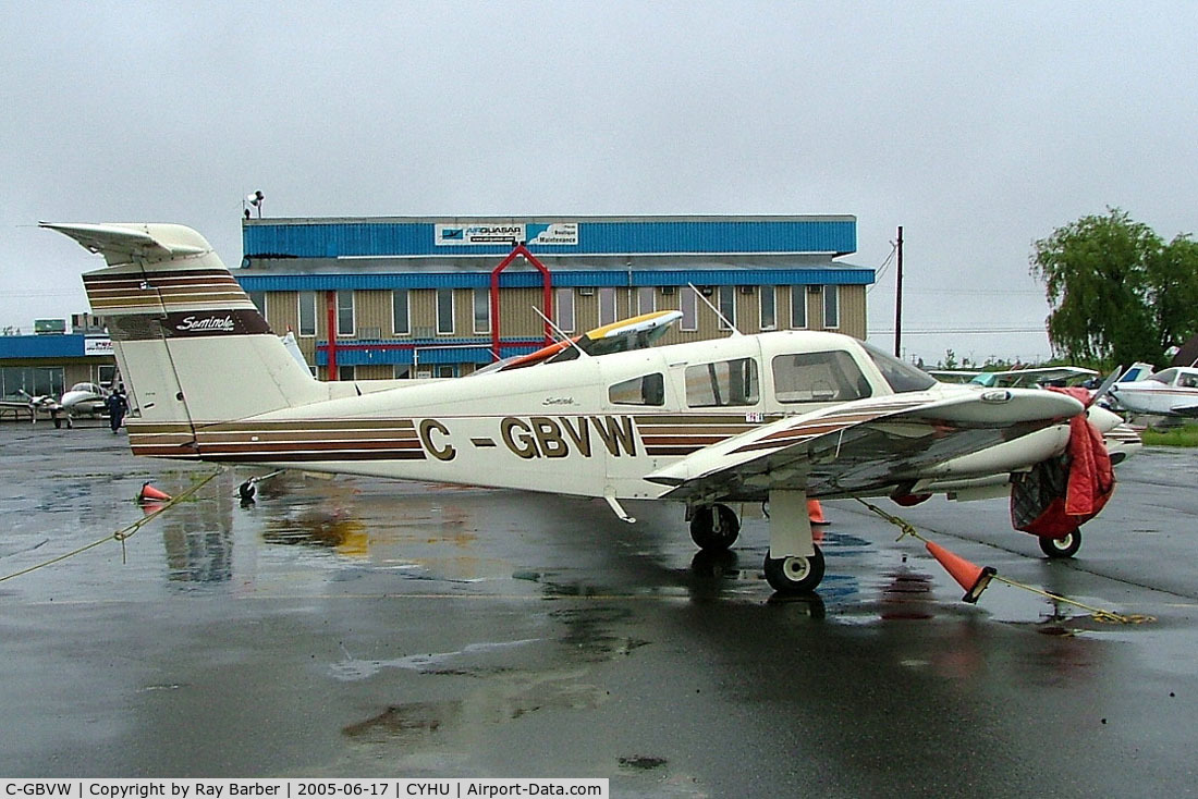 C-GBVW, 1989 Piper PA-44-180 Seminole C/N 44-95004, Piper PA-44-180 Seminole [4495004] St Hubert~C 17/06/2005