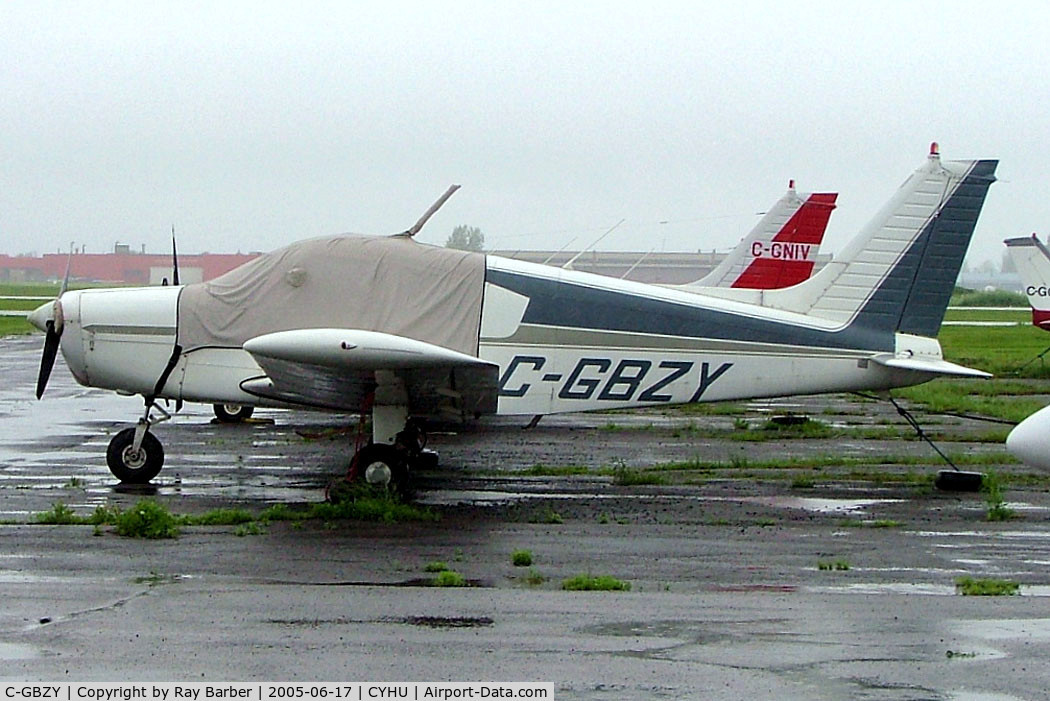 C-GBZY, 1977 Piper PA-28-140 Cruiser C/N 28-7725233, Piper PA-28-140 Cherokee Cruiser [28-7725233] St. Hubert~C 17/06/2005