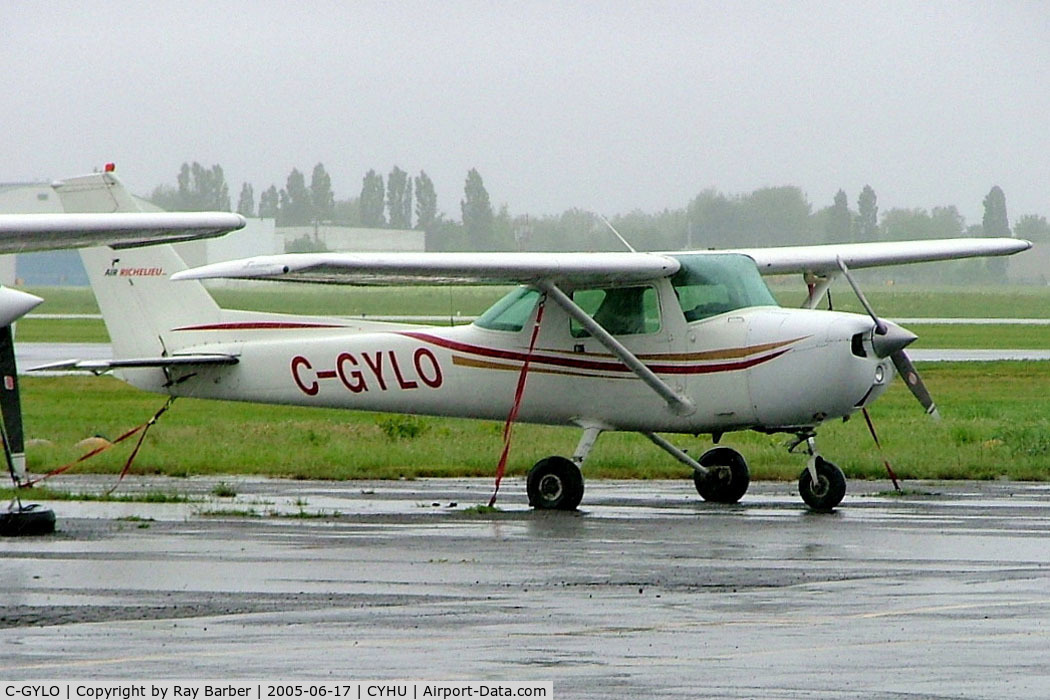 C-GYLO, 1976 Cessna 150M C/N 15079015, Cessna 150M [150-79015] St. Hubert~C 17/06/2005