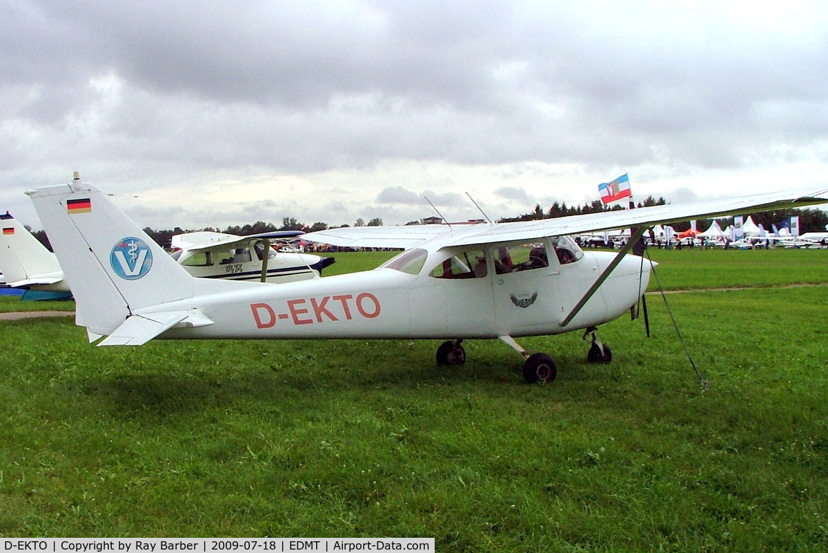 D-EKTO, Reims F172G Skyhawk C/N F172-0180, R/Cessna F.172G Skyhawk [0180] Tannheim~D 18/07/2009