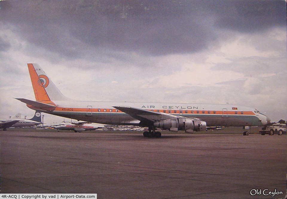4R-ACQ, 1960 Douglas DC-8-53 C/N 45604, no location