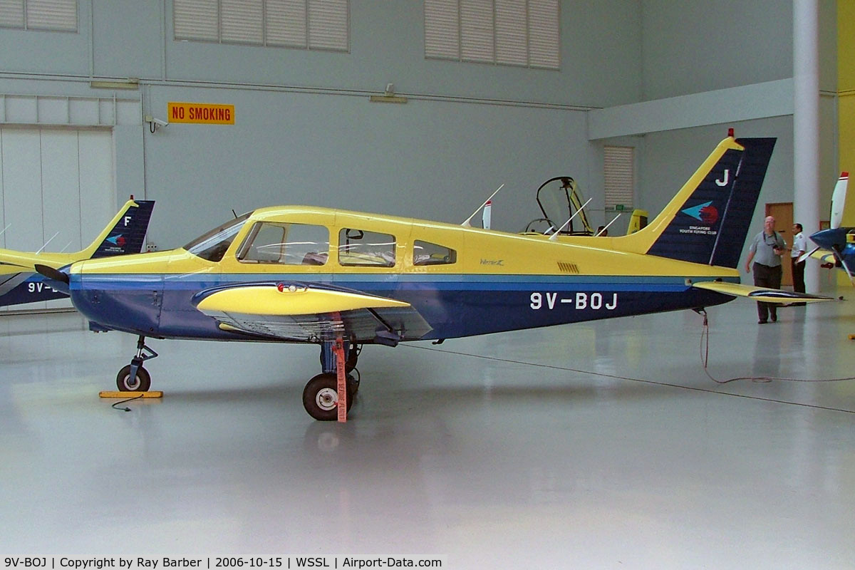 9V-BOJ, Piper PA-28-161 Warrior II C/N 2816085, Piper PA-28-161 Warrior II [2816085] (Singapore Youth Flying Club) Seletar~9V 15/10/2006