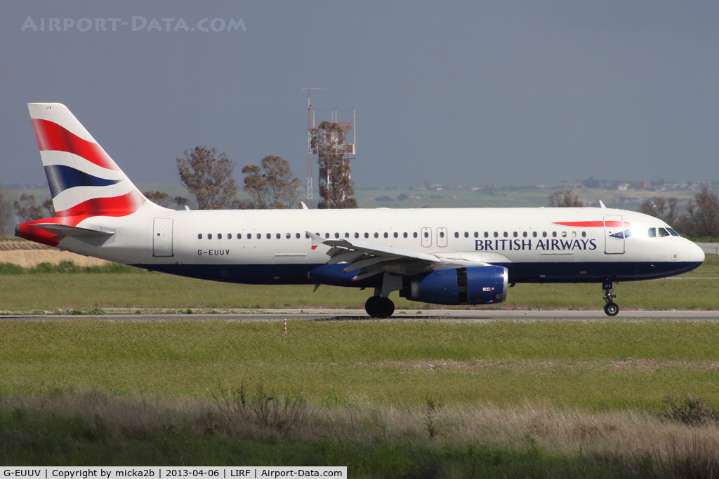 G-EUUV, 2008 Airbus A320-232 C/N 3468, Taxiing