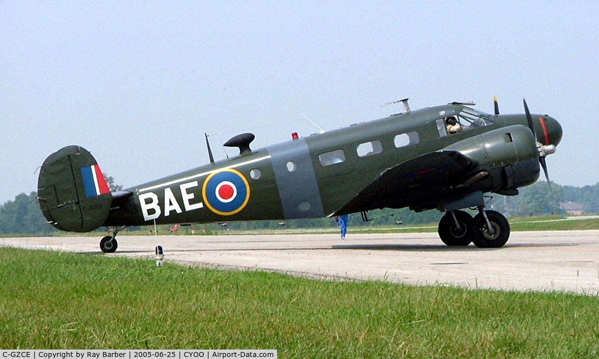 C-GZCE, 1946 Beech D18S C/N A-156, Beech D.18S [A-156] (Canadian Warplane Heritage) Oshawa~C 25/06/2005