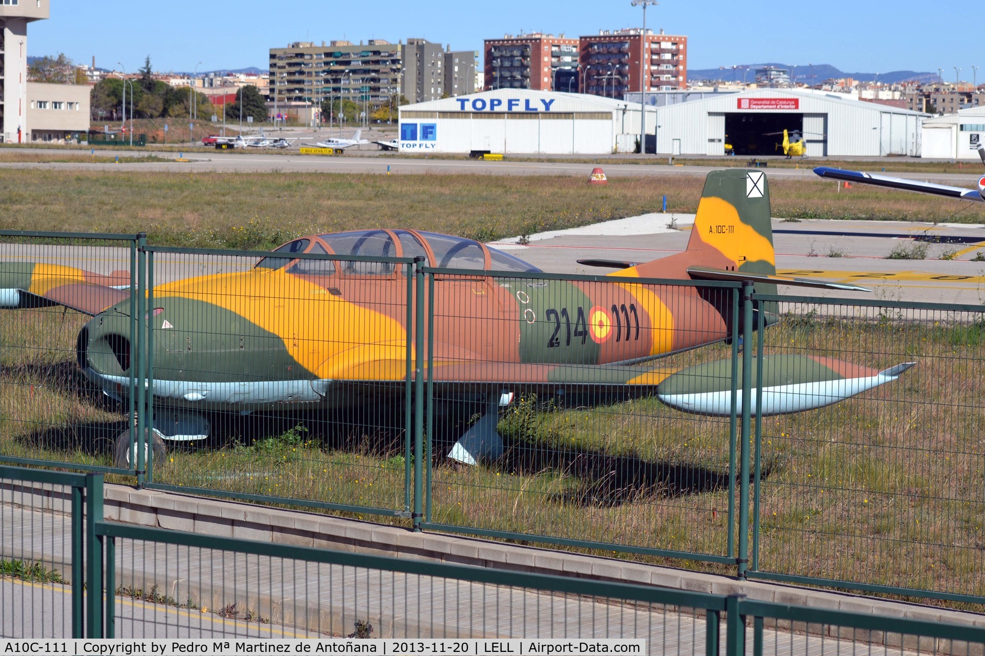 A10C-111, Hispano HA-220D Saeta C/N 22/116, Sabadell España
