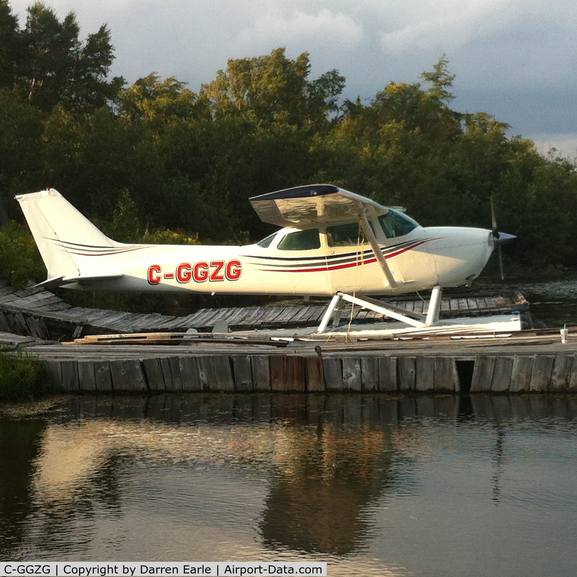 C-GGZG, 1976 Cessna 172M C/N 17266386, Taken at Dead Man's Pond near CYQX