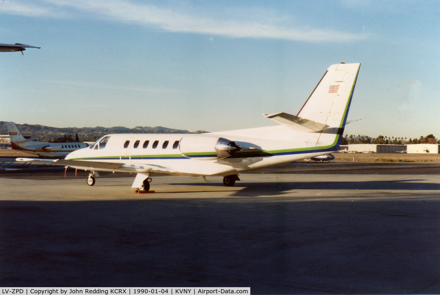 LV-ZPD, 1982 Cessna 550 Citation II C/N 550-0406, Was N398CC at the time