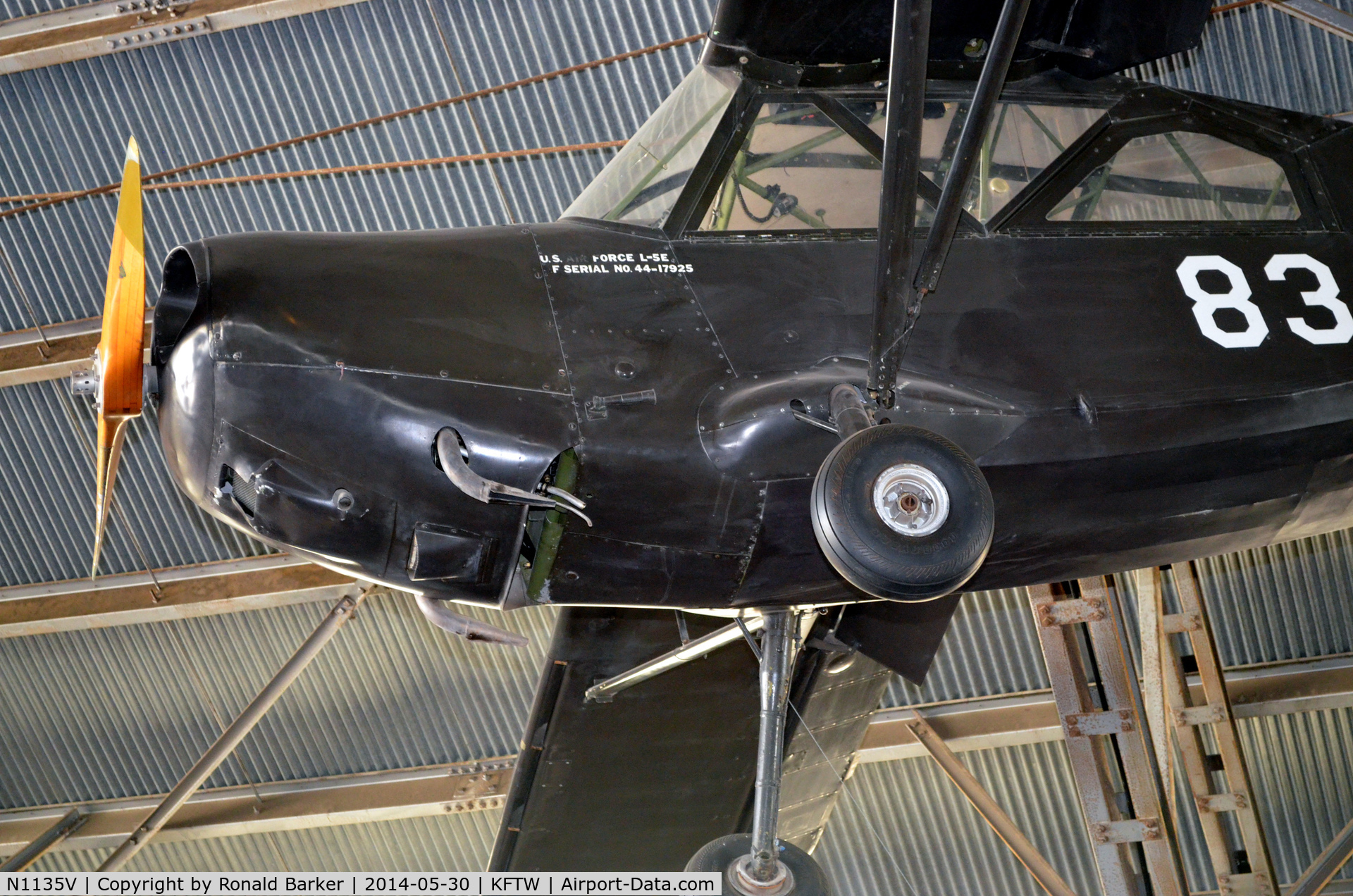 N1135V, Stinson L-5E Sentinel C/N 76-3199, Vintage Flying Museum