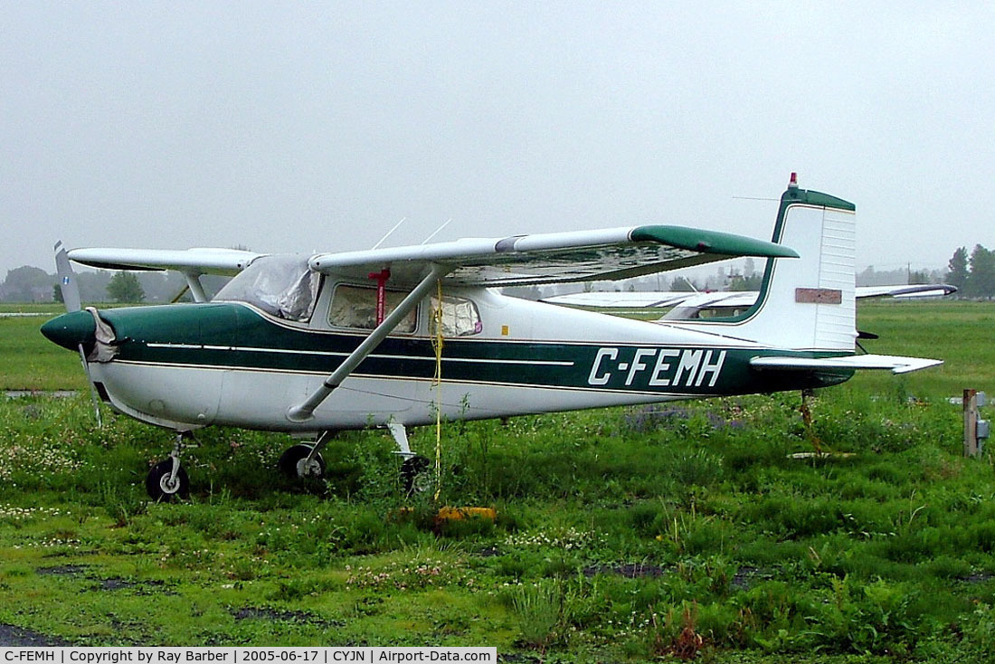C-FEMH, 1959 Cessna 175 Skylark C/N 56089, Cessna 175 Skylark [56089] St. Jean~C 17/06/2005