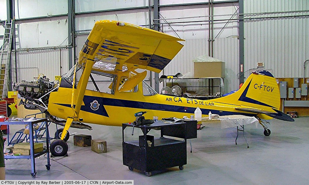 C-FTGV, 1953 Cessna 305C C/N 23648, Cessna L-19A Bird Dog [23648] (Royal Canadian Air Cadets / Air Cadets de L Air ) St. Jean~C 17/06/2005