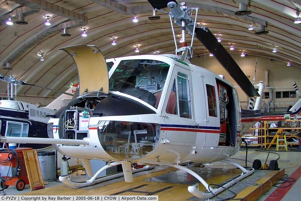 C-FYZV, 1969 Bell 205A-1 C/N 30055, Bell 205A-1 [30055] (National Research Council) Ottawa-Macdonald Cartier International~C 18/06/2005