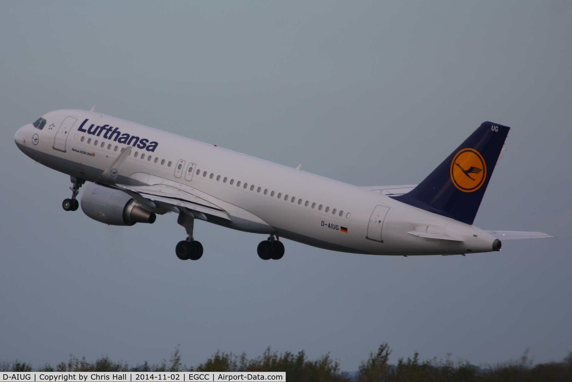 D-AIUG, 2014 Airbus A320-214 C/N 6202, Lufthansa