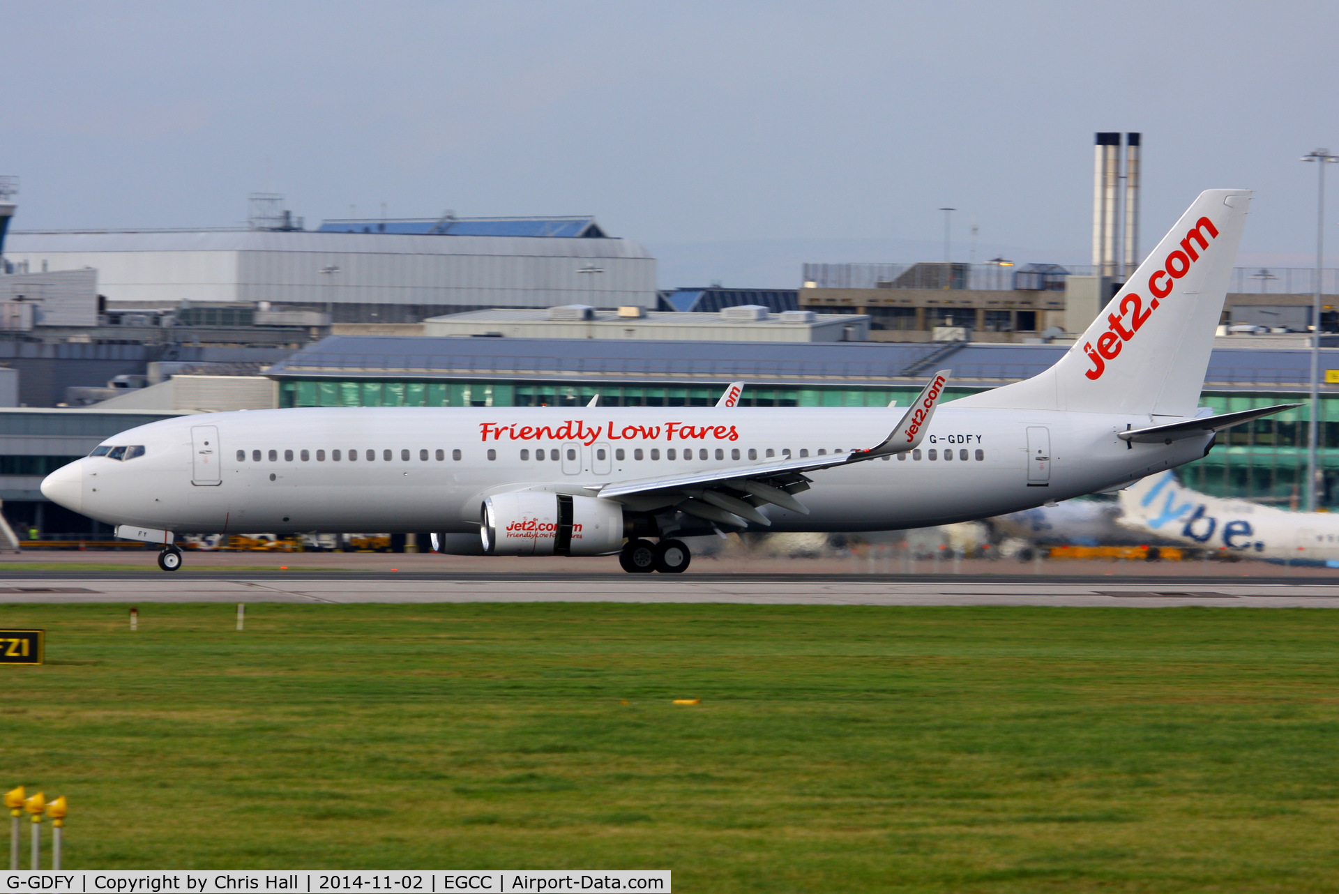 G-GDFY, 2001 Boeing 737-86Q C/N 30278, Jet2