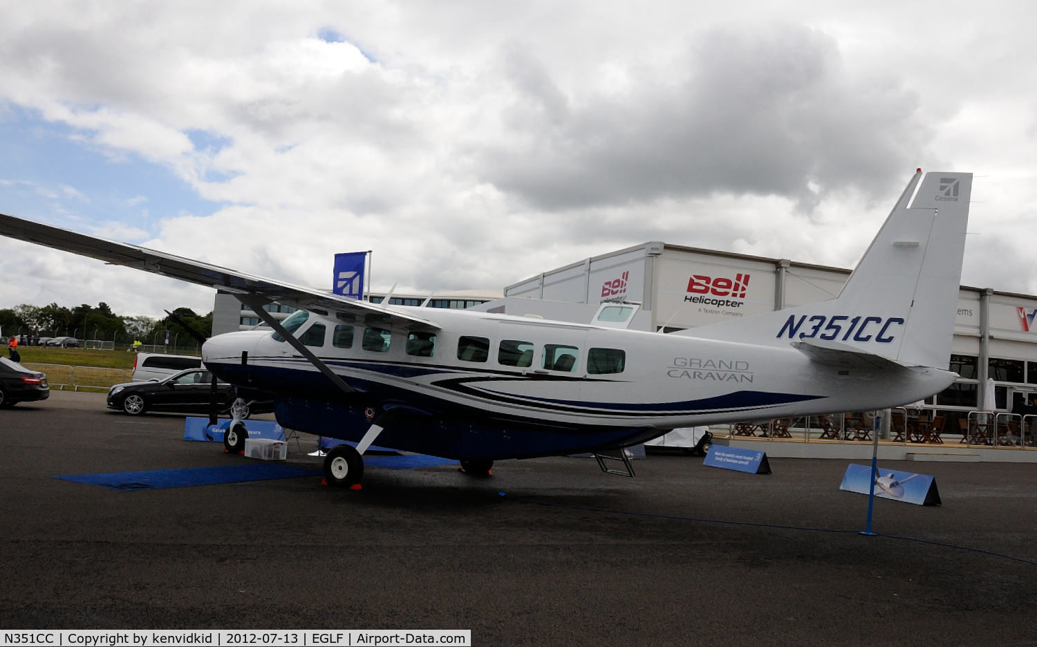N351CC, 2012 Cessna 208B Grand Caravan C/N 208B2351, On static display at FIA 2012.