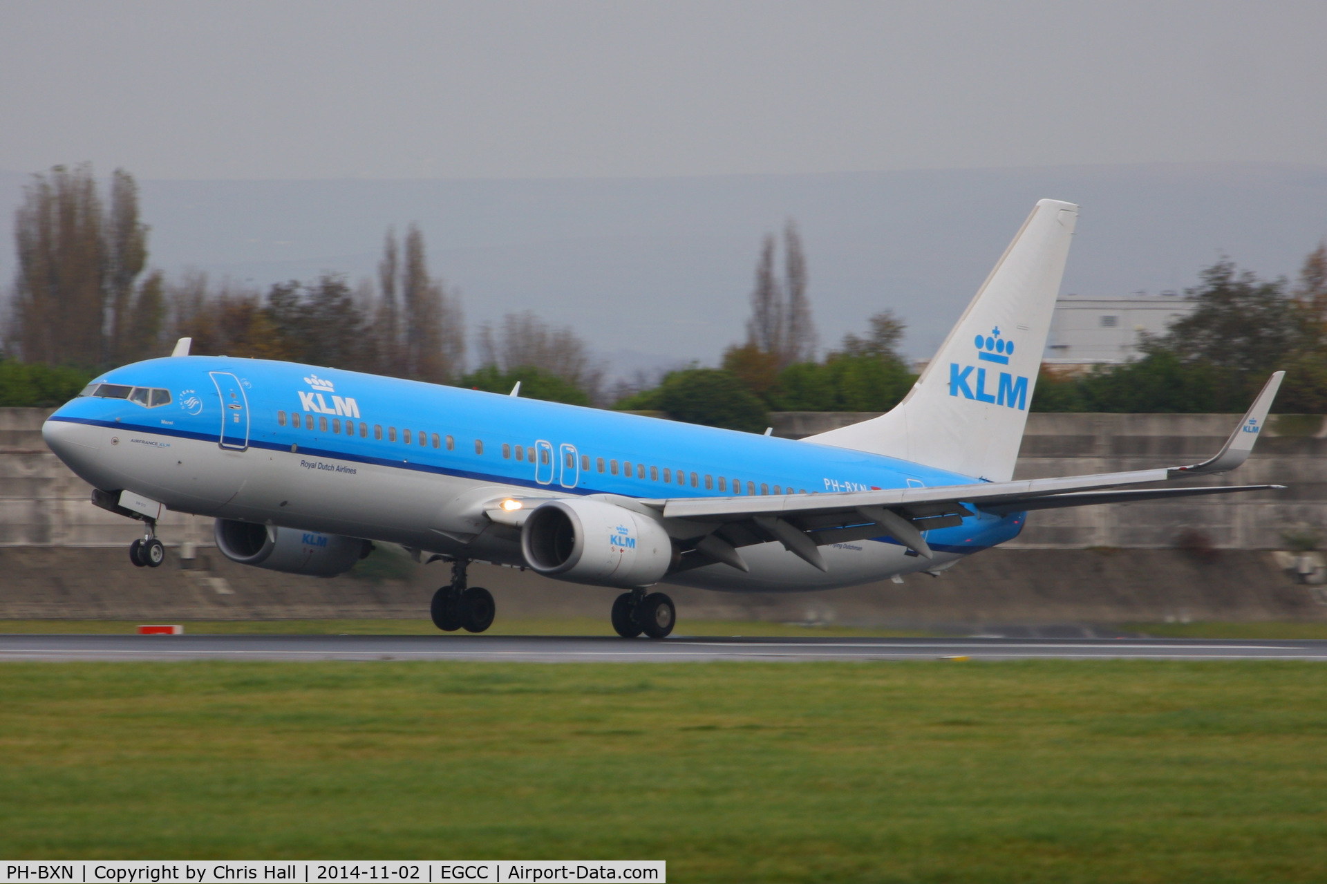 PH-BXN, 2000 Boeing 737-8K2 C/N 30356, KLM Royal Dutch Airlines