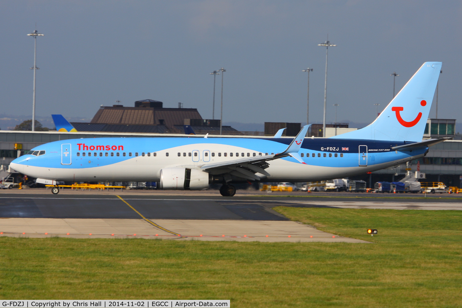 G-FDZJ, 2007 Boeing 737-8K5 C/N 34690, Thomson