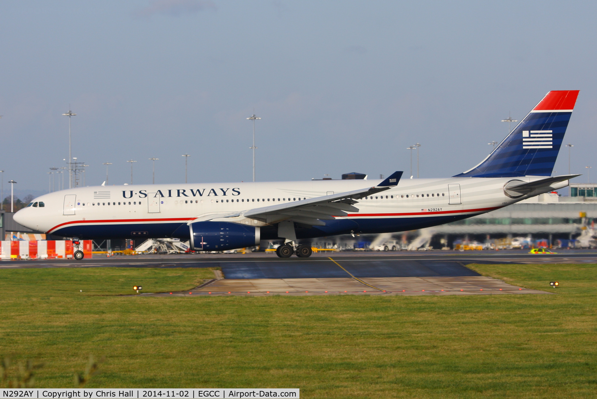 N292AY, 2014 Airbus A330-243 C/N 1512, US Airways