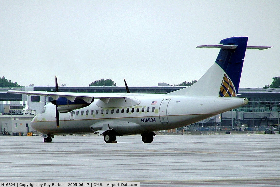 N16824, 1989 ATR 42-320 C/N 166, Aerospatiale ATR-42-322 [166] (Leasing Company) Montreal-Dorval~C 17/06/2005