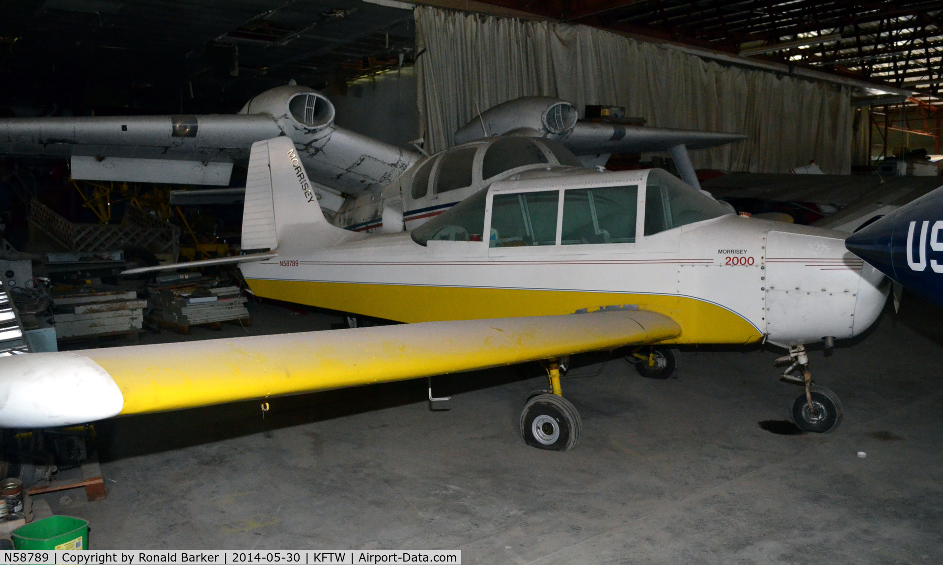 N58789, 1956 Morrisey 2000C C/N 1A, Vintage Flying Museum
