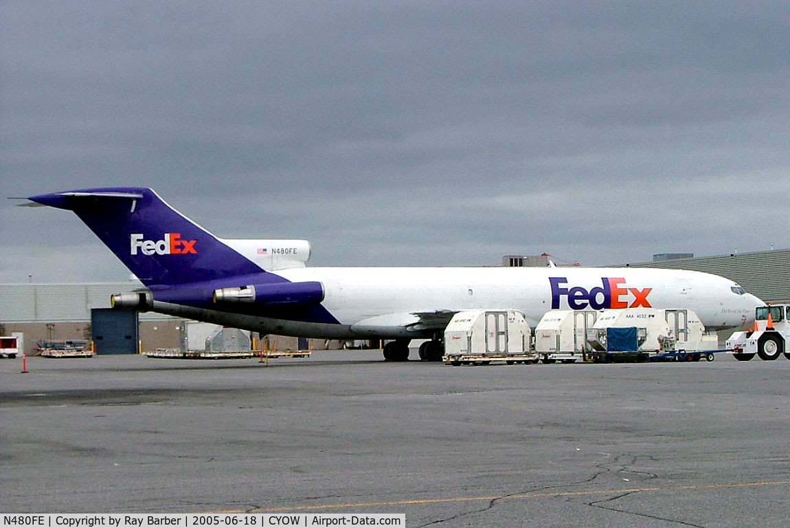 N480FE, 1978 Boeing 727-227F C/N 21462, Boeing 727-227F [21462] (Fedex) Ottawa-Macdonald Cartier International~C 18/06/2005