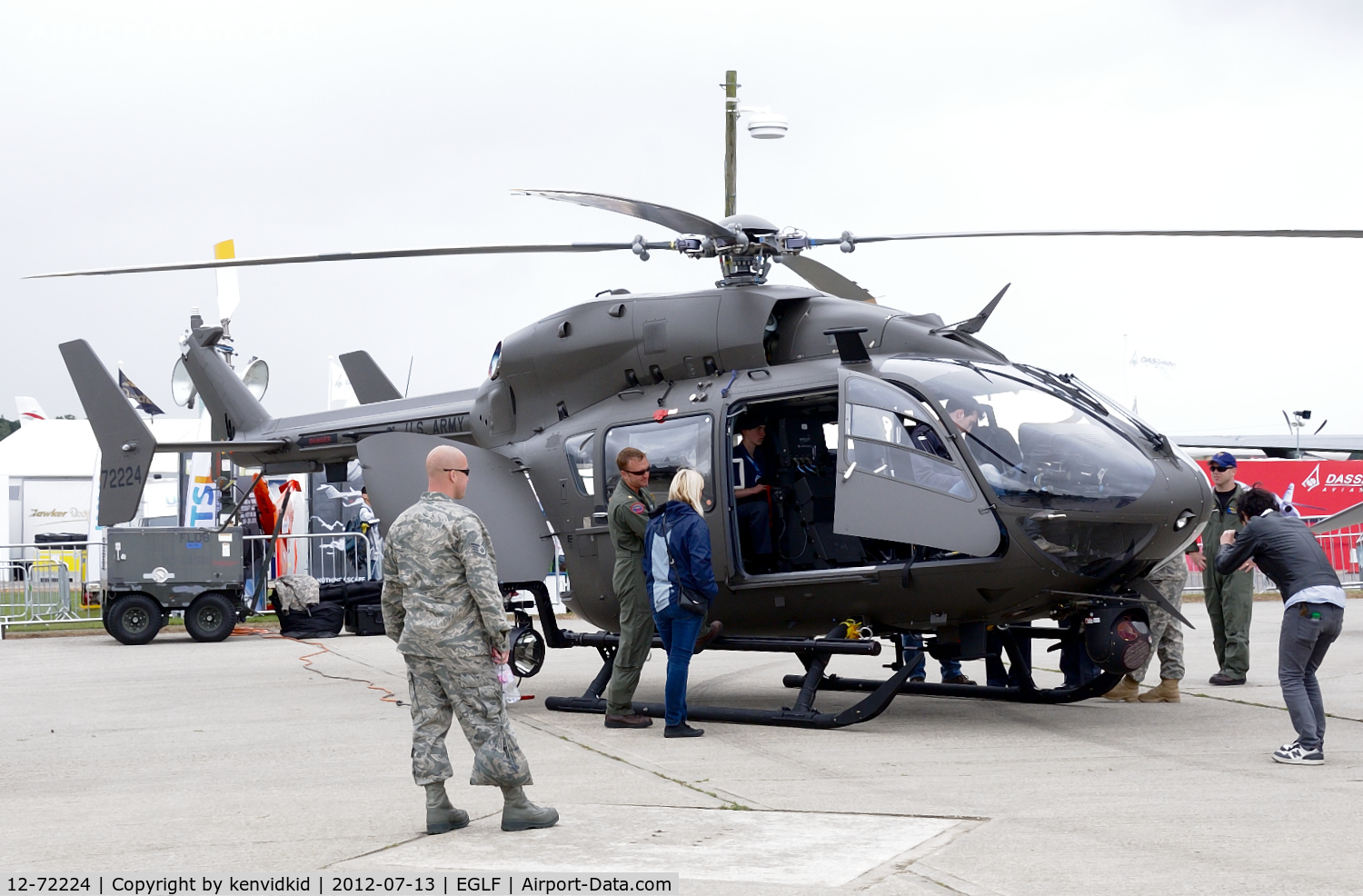 12-72224, 2012 Eurocopter UH-72A Lakota C/N 9501, On static display at FIA 2012.