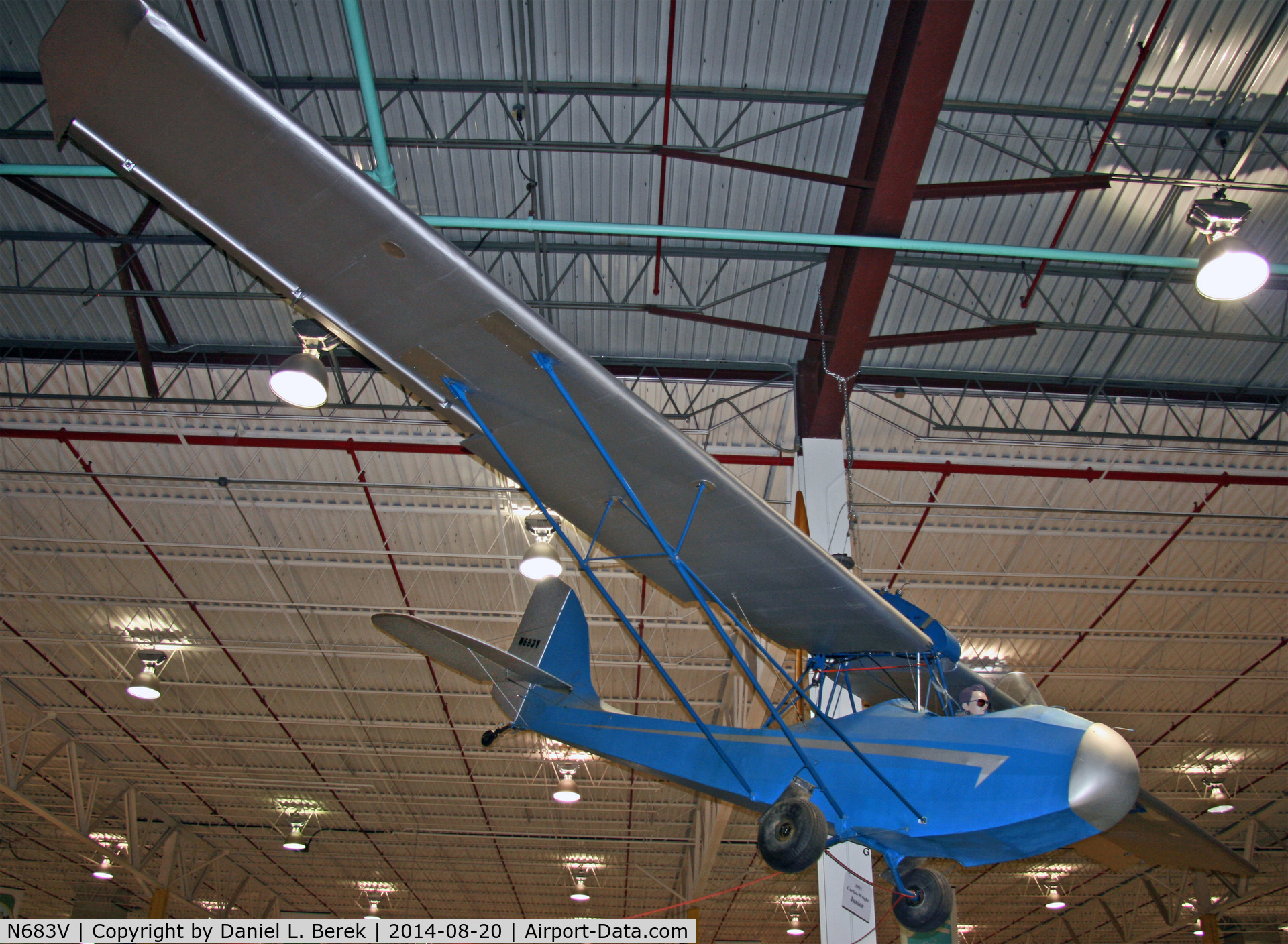 N683V, 1931 Curtiss-Wright JR CW1 C/N 1065, This 1931 Golden Age gem is now on display at the Glenn H. Curtiss Museum.