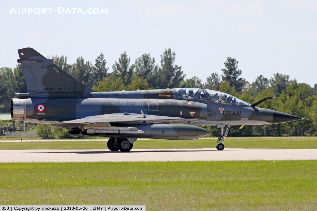 353, Dassault Mirage 2000N C/N 315, Landing