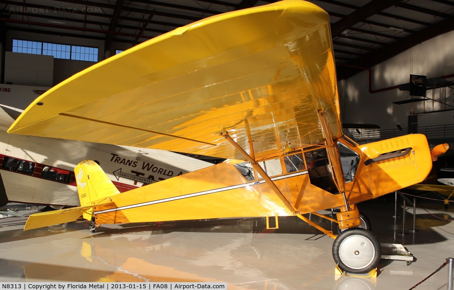 N8313, 1929 Curtiss-Wright Robin C/N 193, Curtis Wright Robin