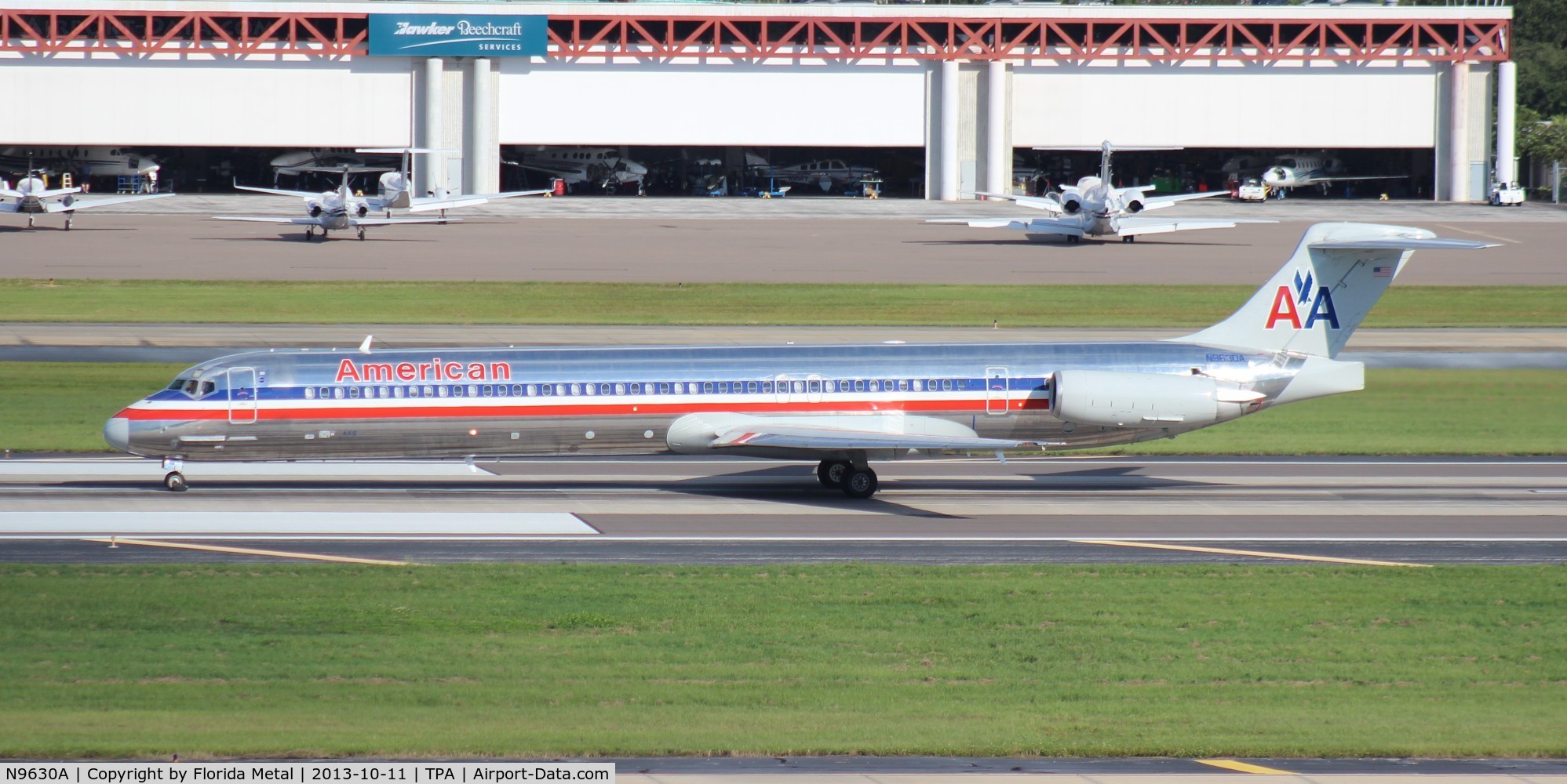 N9630A, 1997 McDonnell Douglas MD-83 (DC-9-83) C/N 53561, American MD-83