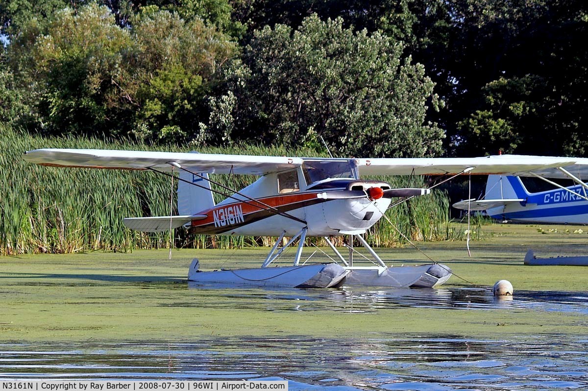 N3161N, 1947 Cessna 120 C/N 13419, Cessna 120 [13419] Vette/blust Seaplane Base Oshkosh~N 30/07/2008