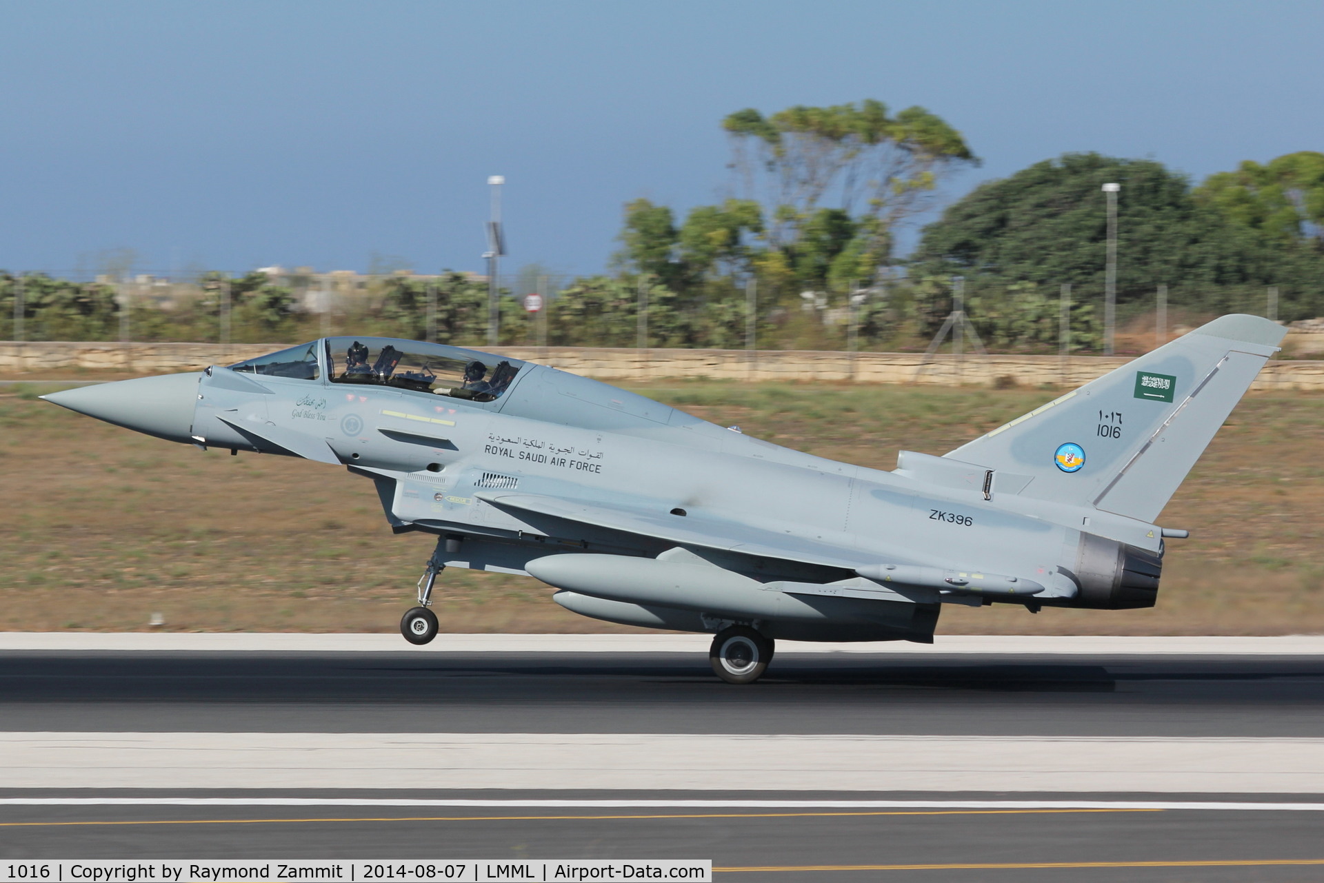 1016, 2014 Eurofighter EF-2000 Typhoon T.3 C/N 427/CT015, Eurofighter EF-2000 Typhoon 1016 Royal Saudi Air Force