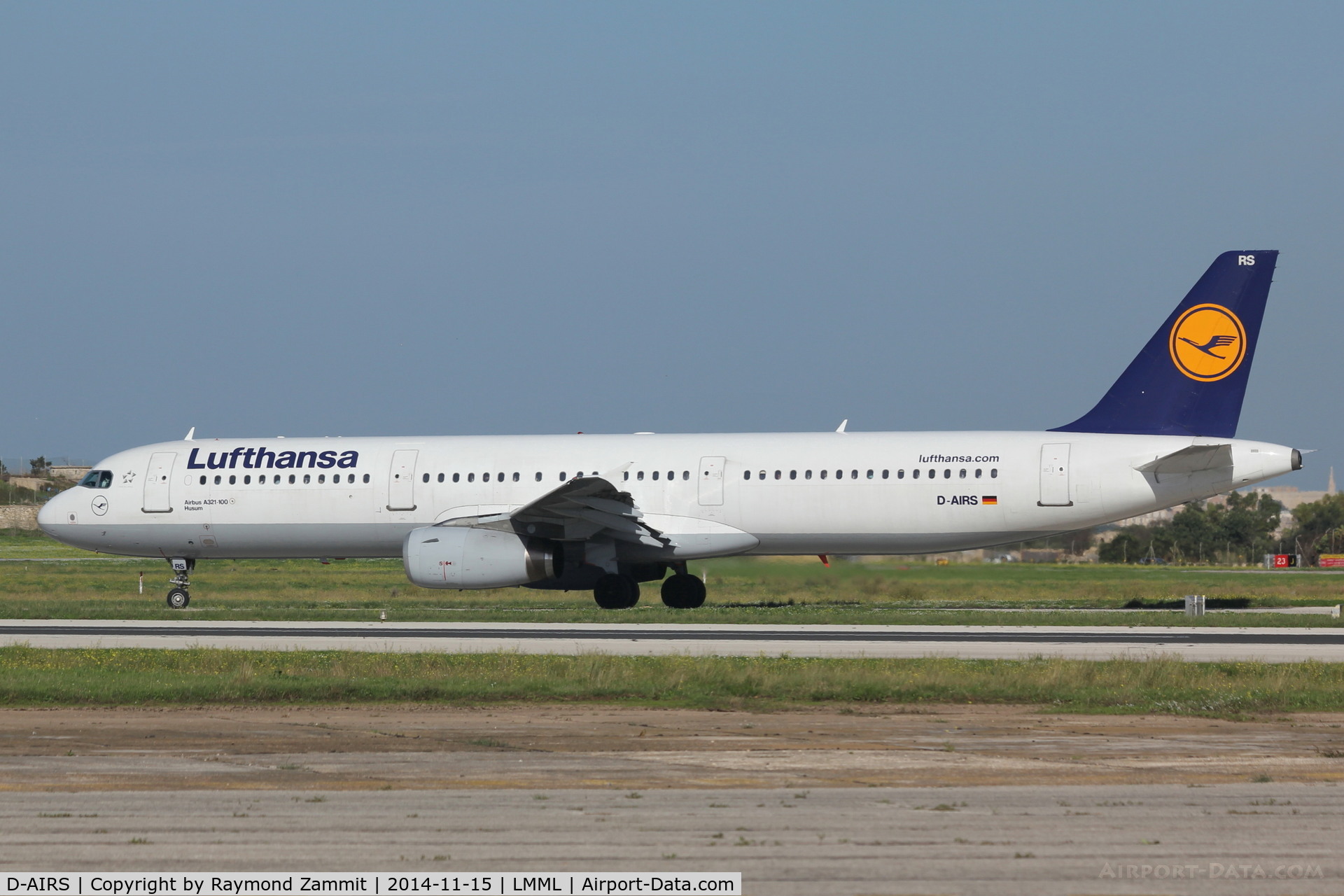 D-AIRS, 1996 Airbus A321-131 C/N 0595, A321 D-AIRS Lufthansa