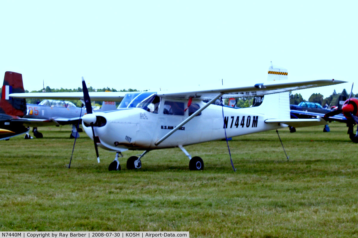 N7440M, 1959 Cessna 175 Skylark C/N 55740, Cessna 175 Skylark [55740] Oshkosh-Wittman Regional~N 30/07/2008