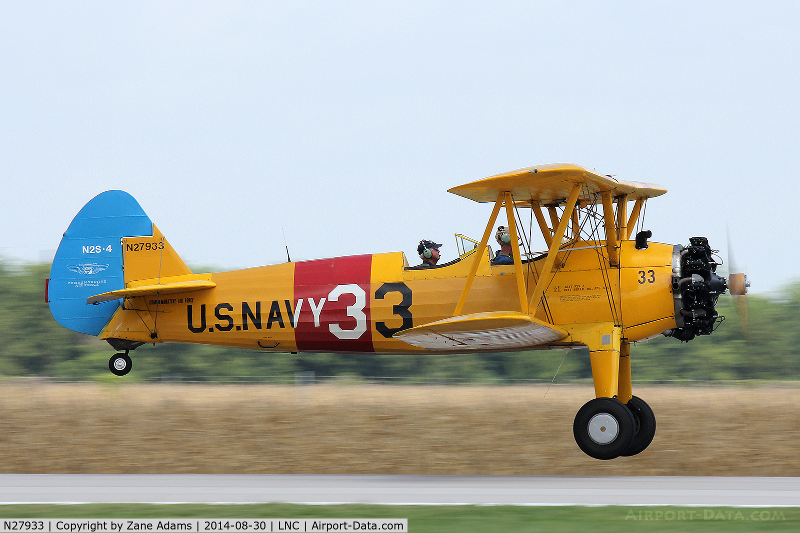 N27933, 1941 Boeing 75 C/N 75-630, At the 2014 Warbirds on Parade